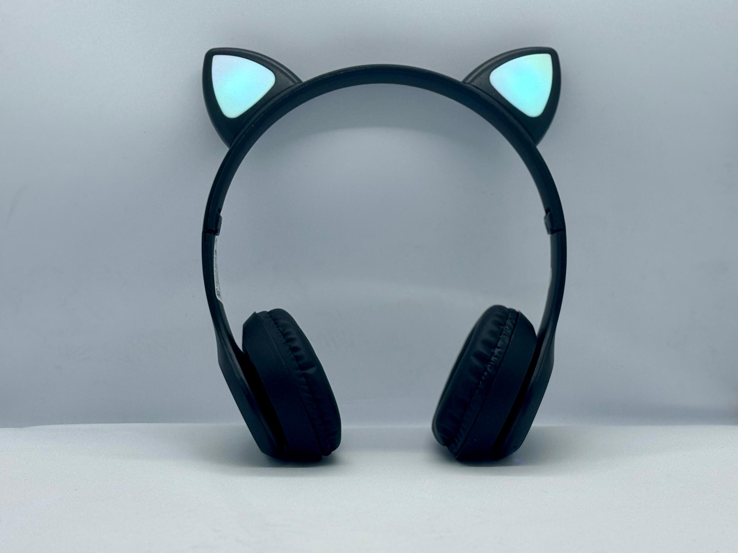 Mz47 Kablosuz Bluetooth Kedi Kulaklık | Işıklı, Katlanabilir, USB Şarjlı