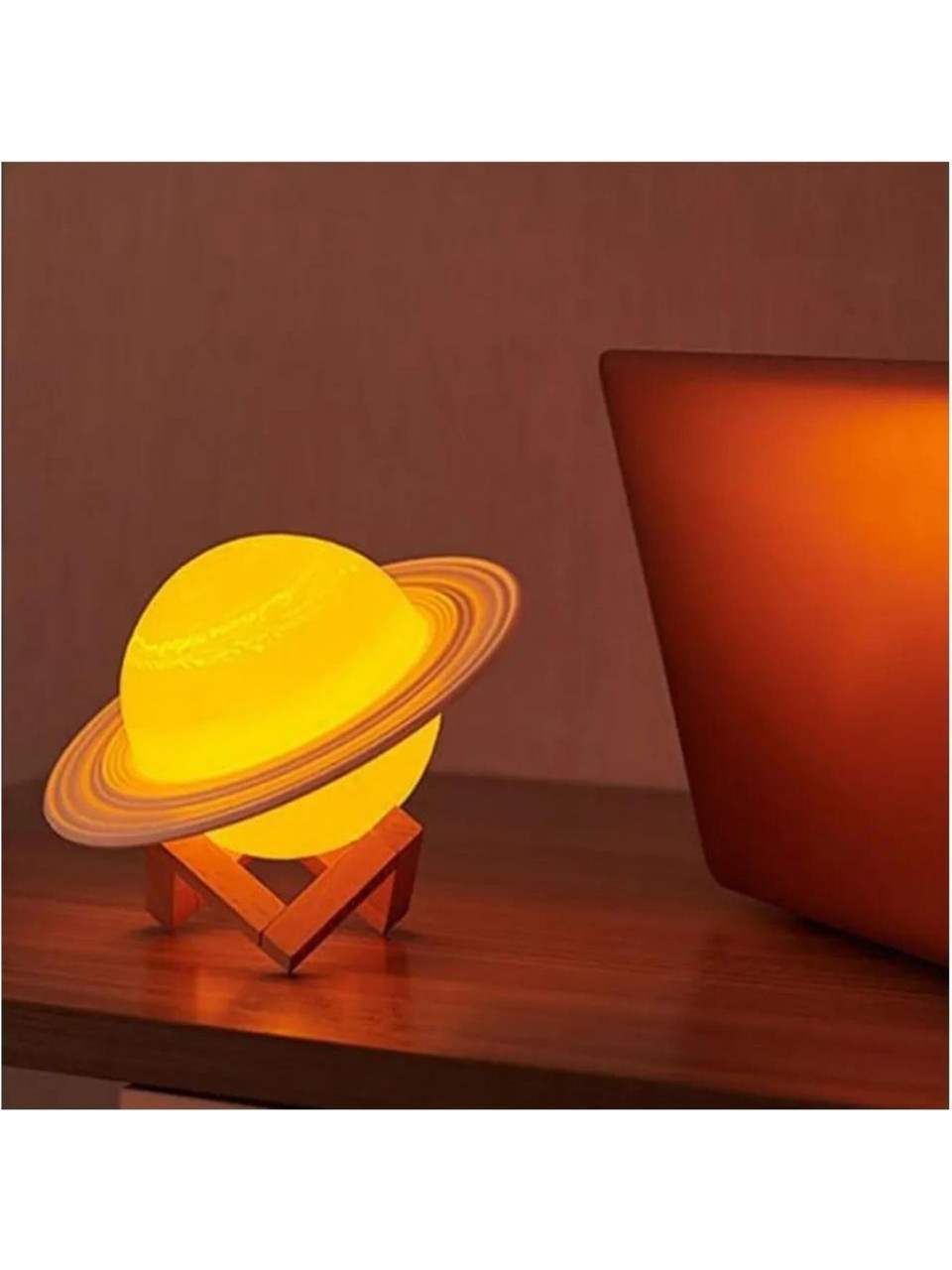 Planet Humidifier Satürn Buhar Nemlendirici Aydınlatma ve Difüzör 13X13X10 cm